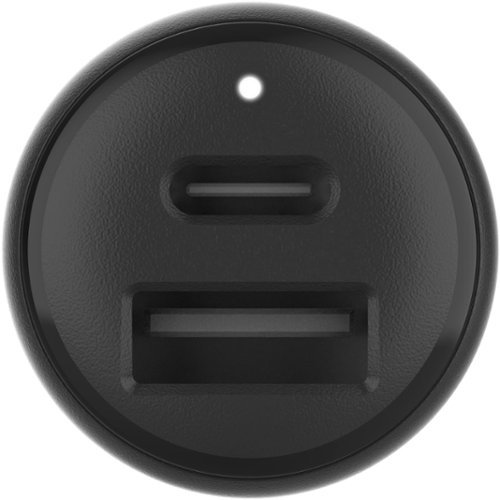 Belkin BOOST↑CHARGE Dual Car Charger 42W with USB-C to Lightning Cable - Black WORLDWIDE DELIVERY