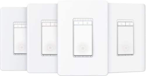 TP-Link - Tapo Smart Wi-Fi Light Dimmer Switch with Matter - White