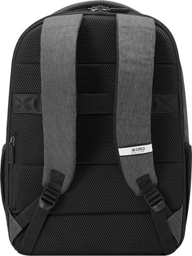 Solo New York 15.6 Re:discover Backpack - Gray/Black WORLDWIDE DELIVERY