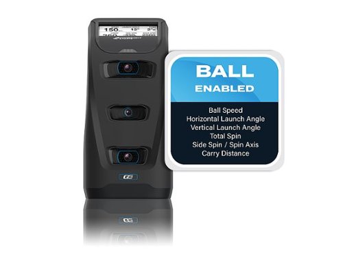 Foresight Sports - GC 3 Ball Enabled Golf Launch Monitor Bundle - Black