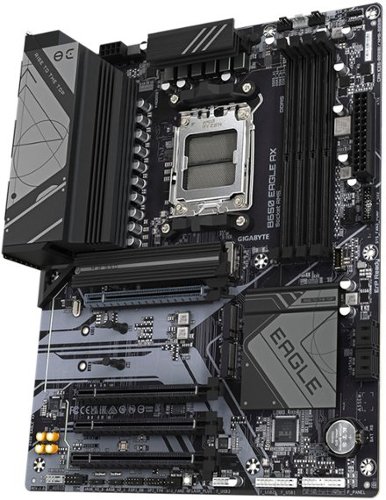 GIGABYTE - B650 EAGLE AX (Socket AM5) AMD B650 ATX DDR5 Wi-Fi 6E Motherboard - Black