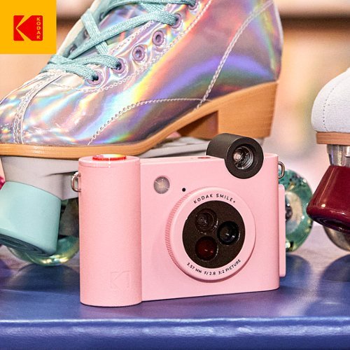 Kodak Smile+ Wireless 2x3 Digital Instant Print Camera with Effect Lenses & Zink Technology - Pink SHOP ONLINE