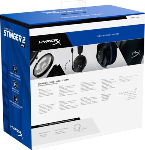HyperX Cloud Stinger 2 Core Wired Gaming Headset for PS4 and PS5 - Black WHERE TO BUY