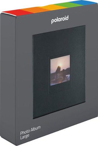 Polaroid Photo Album Large - Black GLOBAL SHIPPING