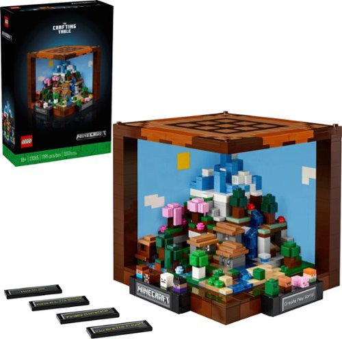 LEGO Minecraft The Crafting Table Build and Display Set 21265
