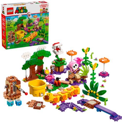 LEGO Super Mario Soda Jungle Maker Set, Wiggler Toy and Mario Playset 71434 WHERE TO BUY