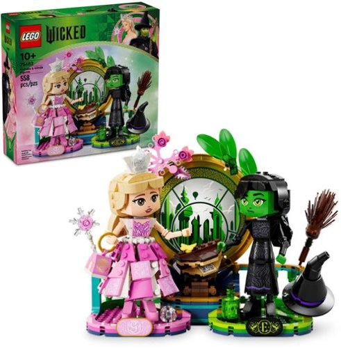 LEGO Wicked Elphaba & Glinda Figures Fantasy Playset, Kids Witch Toys 75682 WHERE TO BUY