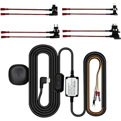 Rexing - Type-C GPS Smart Hardwire Kit - Black
