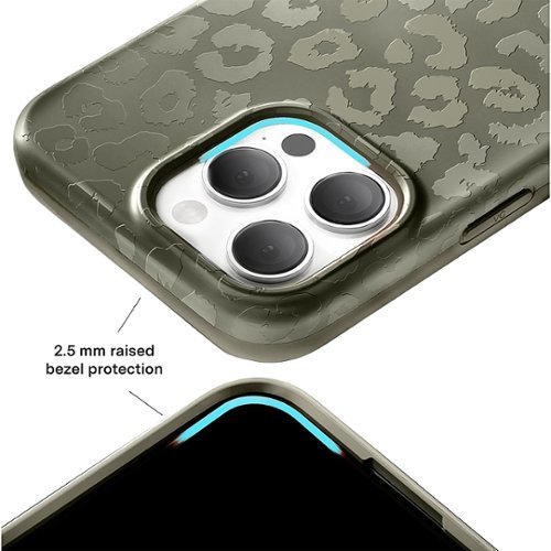 VELVET CAVIAR MagSafe iPhone 15 Pro Case - Olive Leopard GLOBAL SHIPPING
