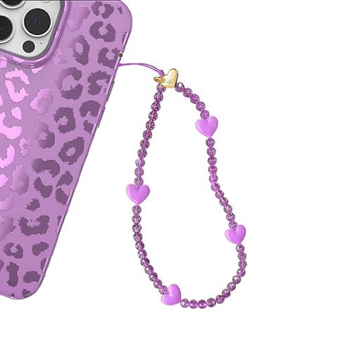 Velvet Caviar - Phone Charm - Purple Heart