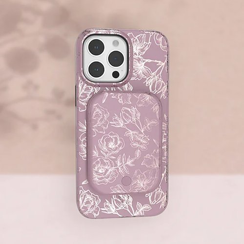 VELVET CAVIAR MagSafe Battery Power Pack - Dusty Rose Gold Chrome SHOP ONLINE
