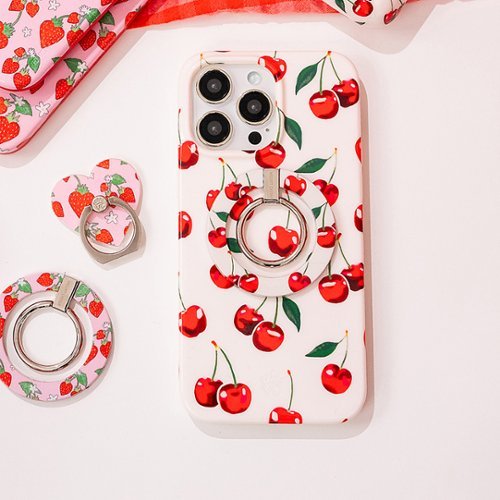 VELVET CAVIAR MagSafe iPhone 15 Pro Max Case - Cherry SHOP ONLINE
