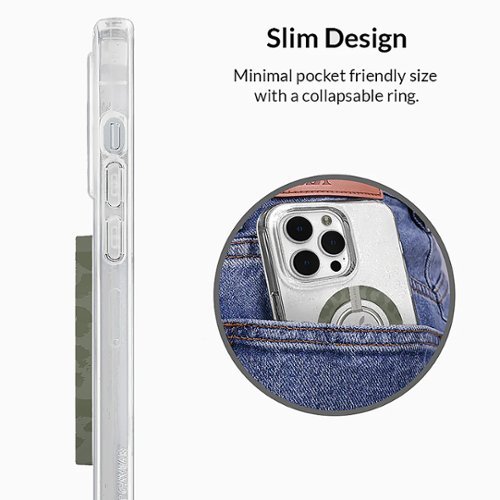 VELVET CAVIAR MagSafe Grip Ring for Most Cell Phones - Olive Leopard HOW TO BUY