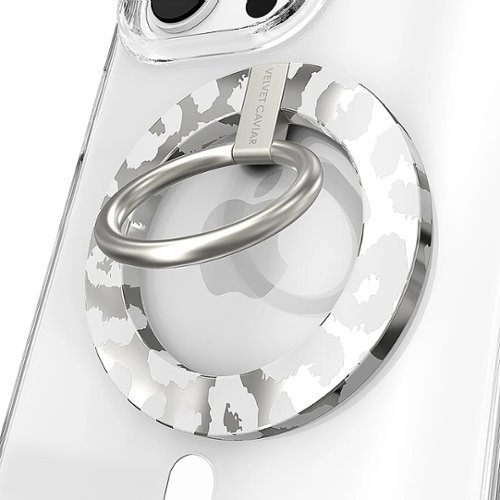 VELVET CAVIAR MagSafe Grip Ring for Most Cell Phones - Chrome Leopard WHERE TO BUY