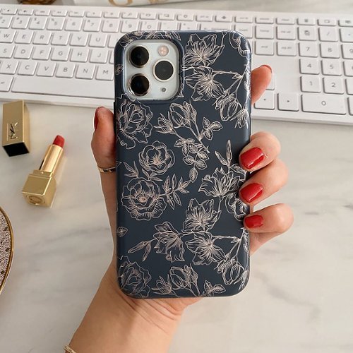 VELVET CAVIAR MagSafe iPhone 15 Pro Case - Chrome Floral Rose BUY ONLINE