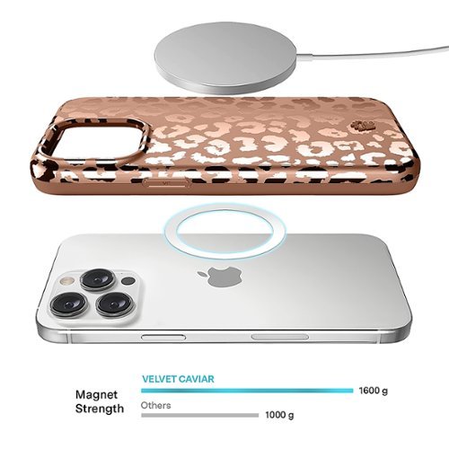 VELVET CAVIAR MagSafe iPhone 15 Pro Case - Bronze Chrome Leopard WHERE TO BUY