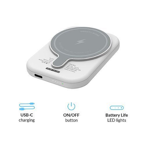 VELVET CAVIAR MagSafe Battery Power Pack - White Opal WHERE TO BUY