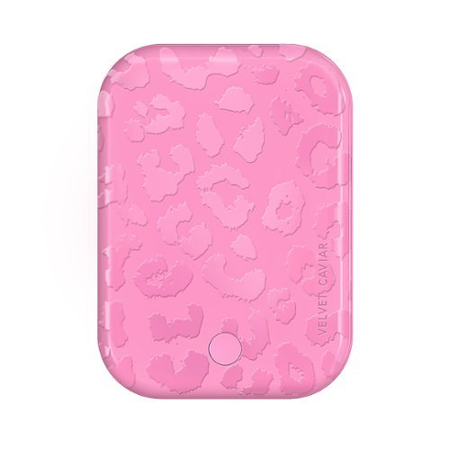VELVET CAVIAR - MagSafe Battery Power Pack - Hot Pink Leopard