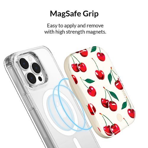VELVET CAVIAR MagSafe Battery Power Pack - Mon Cheri Cherry WORLDWIDE DELIVERY