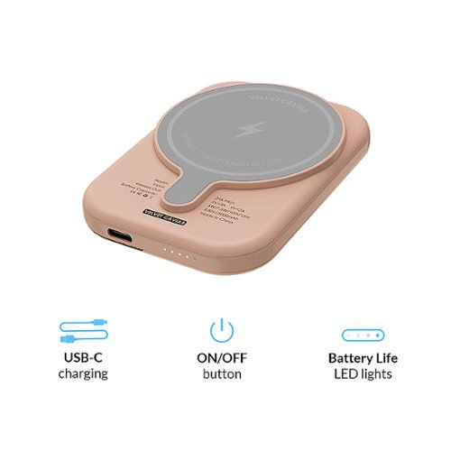 VELVET CAVIAR MagSafe Battery Power Pack - Nude Vibe Checker WHERE TO BUY