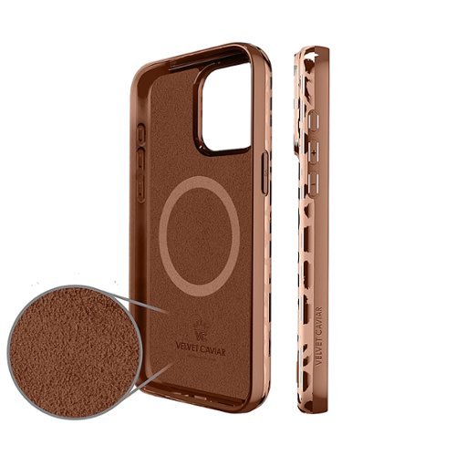VELVET CAVIAR MagSafe iPhone 15 Pro Max Case - Bronze Chrome Leopard HOW TO BUY