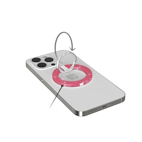VELVET CAVIAR MagSafe Grip Ring for Most Cell Phones - Pink Stardust WORLDWIDE DELIVERY