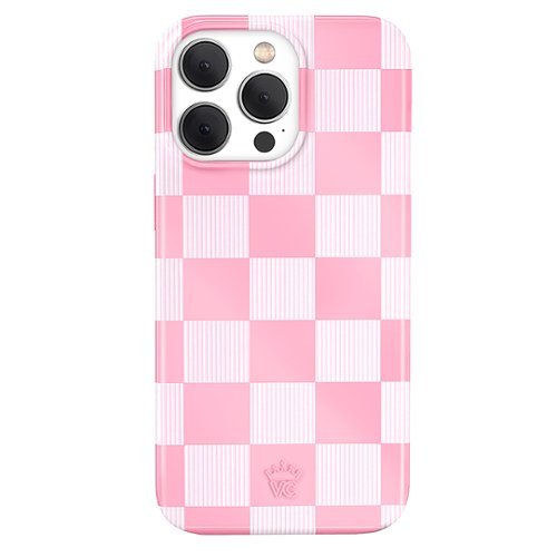 Velvet Caviar - Checkered MagSafe iPhone 15 Pro Max Case - Pink