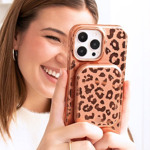 VELVET CAVIAR MagSafe Battery Power Pack - Bronze Leopard SHOP ONLINE