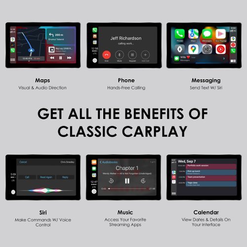 Rexing CPW-2 Wireless CarPlay Adapter for iPhone - Black WHERE TO BUY