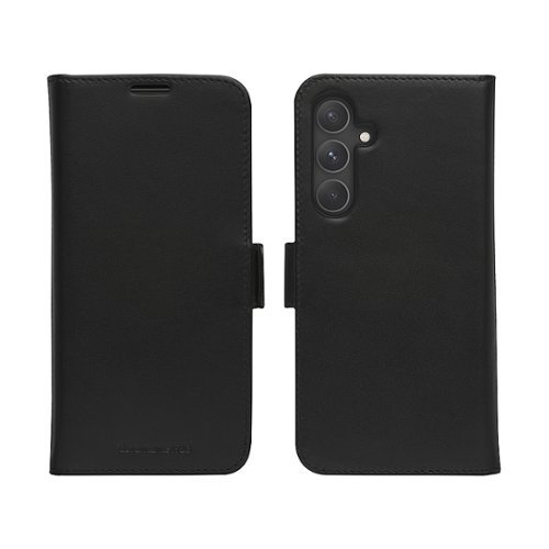 dbramante1928 Lynge 2-In-1 Wallet and Folio Case for Samsung Galaxy S24 - Black GLOBAL SHIPPING
