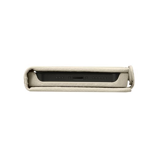 dbramante1928 New York Pebbled Leather Folio for Apple iPhone 15 Pro - San Dune SHOP ONLINE