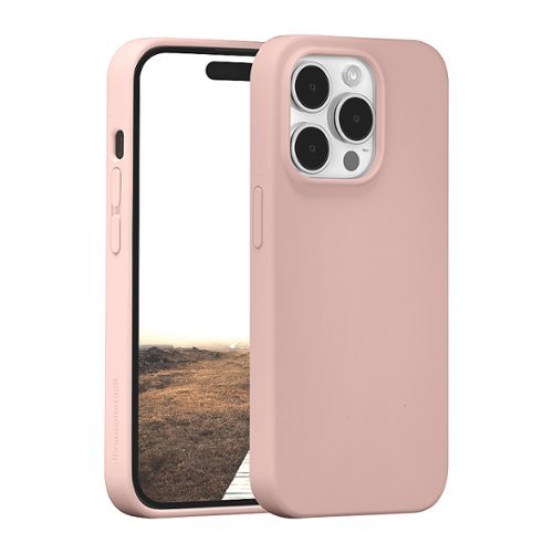 dbramante1928 Monaco Case with Magsafe for Apple iPhone 15 Pro Max - Pink Sand WORLDWIDE DELIVERY
