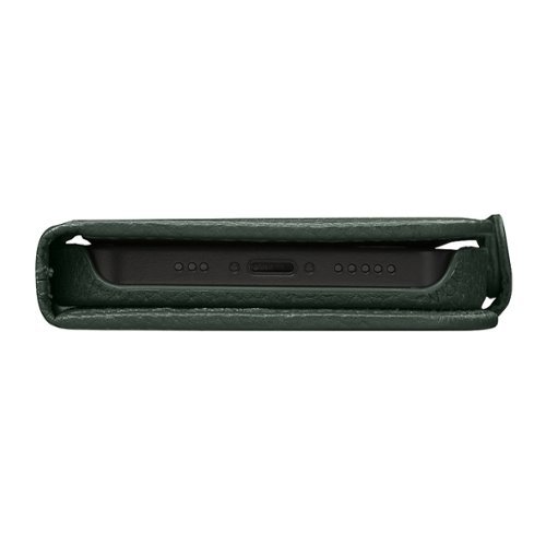 dbramante1928 New York Pebbled Leather Folio for Apple iPhone 15 Pro - Evergreen SHOP ONLINE