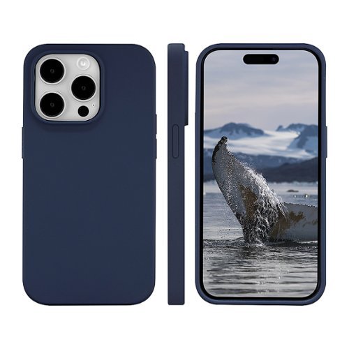 dbramante1928 Monaco Case with Magsafe for Apple iPhone 15 Pro - Pacific Blue GLOBAL SHIPPING