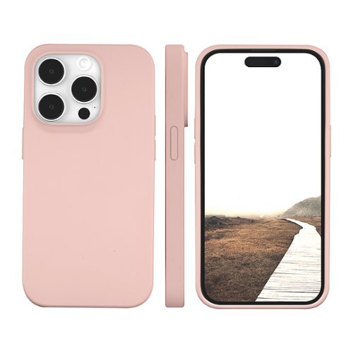 dbramante1928 Monaco Case with Magsafe for Apple iPhone 15 Pro - Pink Sand GLOBAL SHIPPING