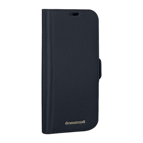 dbramante1928 New York Pebbled Leather Folio for Apple iPhone 15 Pro - Pacific Blue BUY ONLINE