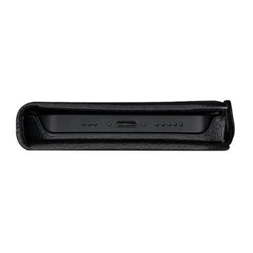 dbramante1928 New York Pebbled Leather Folio for Apple iPhone 15 Pro - Night Black SHOP ONLINE