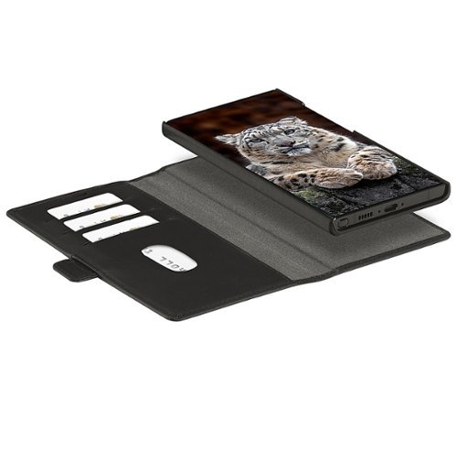 dbramante1928 Lynge 2-In-1 Wallet and Folio Case for Samsung Galaxy S24 Ultra - Black WORLDWIDE DELIVERY