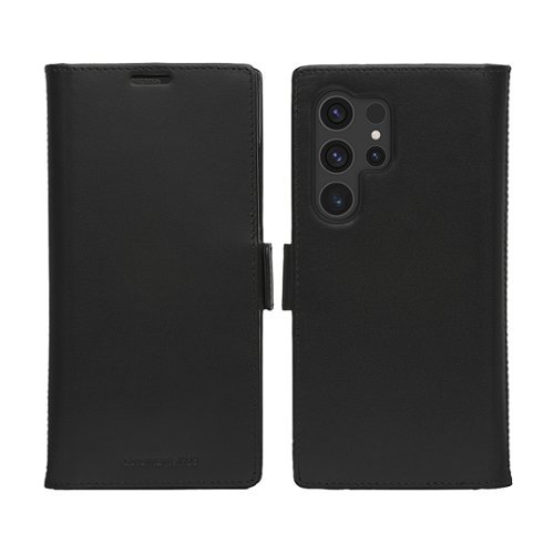 dbramante1928 Lynge 2-In-1 Wallet and Folio Case for Samsung Galaxy S24 Ultra - Black GLOBAL SHIPPING