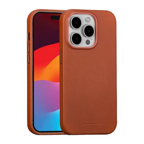 dbramante1928 Roskilde Magsafe Leather Case for Apple iPhone 15 Pro - Tan WORLDWIDE DELIVERY
