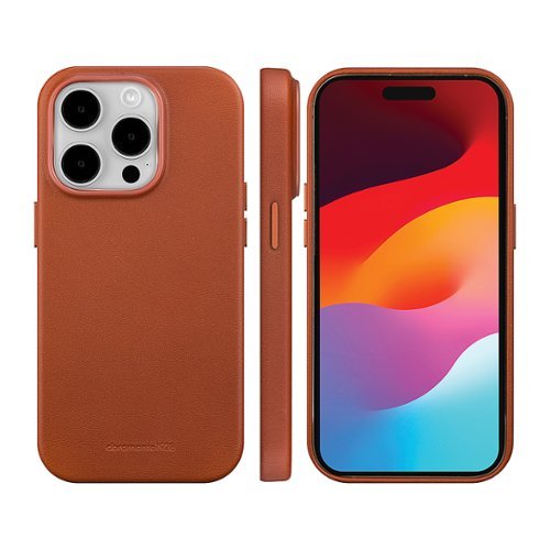 dbramante1928 Roskilde Magsafe Leather Case for Apple iPhone 15 Pro - Tan GLOBAL SHIPPING