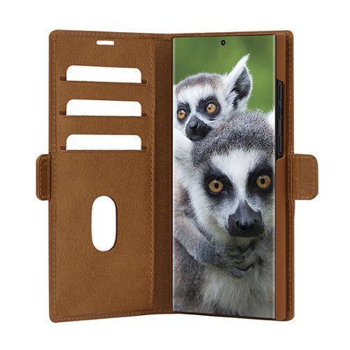 dbramante1928 Copenhagen Wallet Folio Case for Samsung Galaxy S24 Ultra - Tan WORLDWIDE DELIVERY
