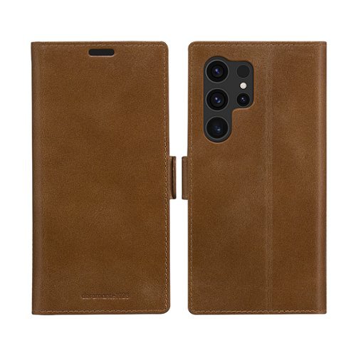 dbramante1928 Copenhagen Wallet Folio Case for Samsung Galaxy S24 Ultra - Tan GLOBAL SHIPPING