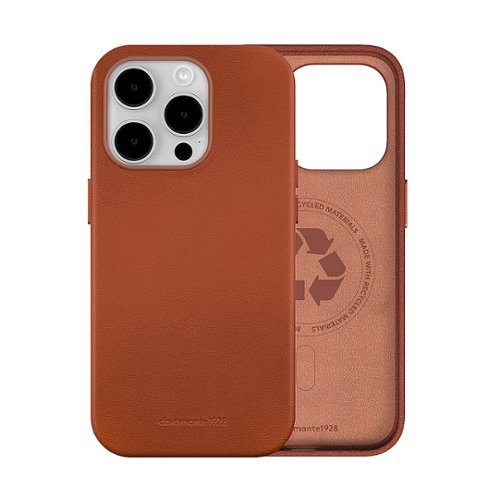 dbramante1928 - Roskilde Magsafe Leather Case for Apple iPhone 15 Pro Max - Tan