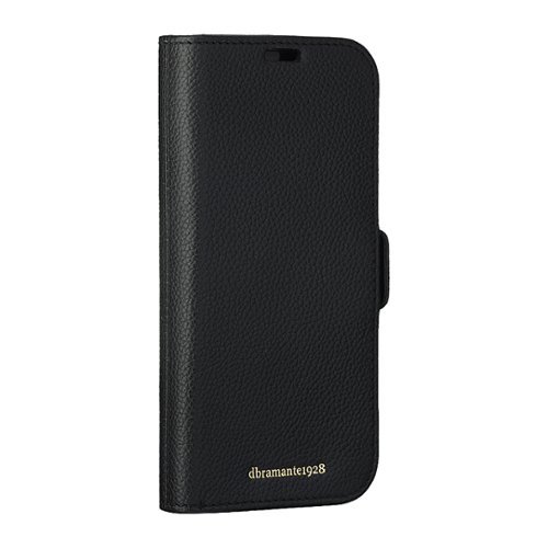 dbramante1928 New York Pebbled Leather Folio for Apple iPhone 15 Pro Max - Night Black BUY ONLINE