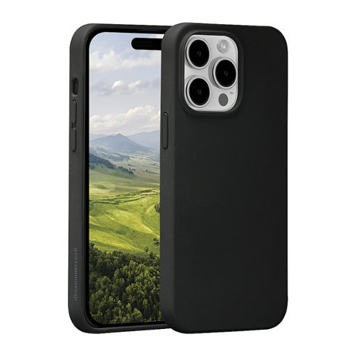 dbramante1928 Monaco Case with Magsafe for Apple iPhone 15 Pro - Night Black WORLDWIDE DELIVERY