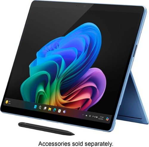 Microsoft Surface Pro - Copilot+ PC - 13” OLED - Snapdragon X Elite - 16GB Memory - 1TB SSD - Device Only (11th Ed) Latest Model - Sapphire BUY IN UAE