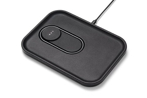 Courant MAG:3 Leather 2-in-1 Magnetic Charging Tray - Black GLOBAL SHIPPING