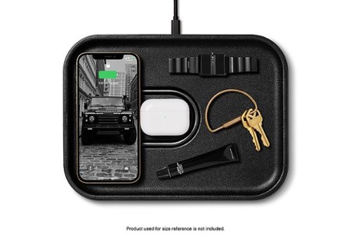 Courant MAG:3 Leather 2-in-1 Magnetic Charging Tray - Black WHERE TO BUY