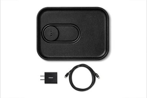 Courant MAG:3 Leather 2-in-1 Magnetic Charging Tray - Black SHOP ONLINE
